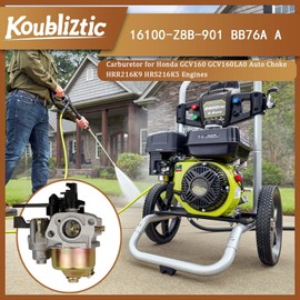 RY802925 Carburetor For Ryobi Pressure Washer Compatibility with RY80588A RY80588VNM 3200 PSI and RY802925 2900 PSI With Air Filter Kit