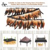 6.5FT Feathers for Chick Brooder Heating Plate,Warm and Secure As