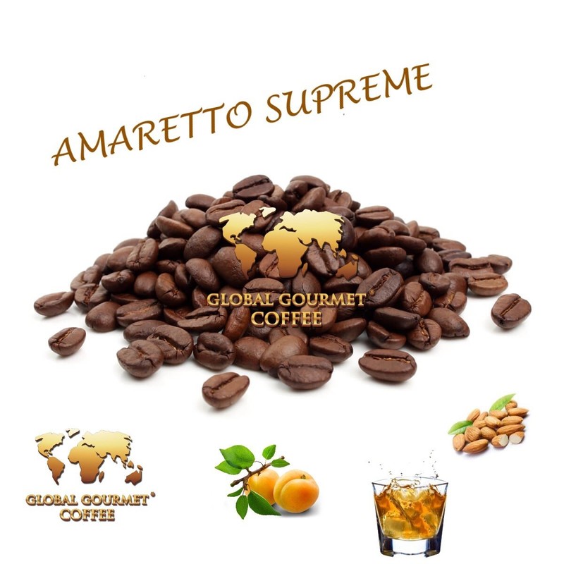 Flavored Coffee (AMARETTO Flavored Coffee, 1lb) Ground