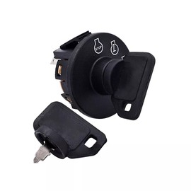 117-2221 137-4100 Mower Ignition Switch 3 Postion with Key for Toro Z Master、Time Cutter 、Titan Serise/ExMark Lazer Z、Quest Serise Zero Turn Mower