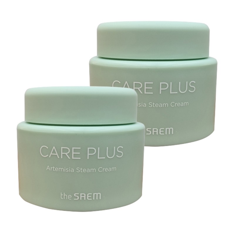 The Saem Care Plus Strengthening Mugwort Steam Cream 100mlx2 /