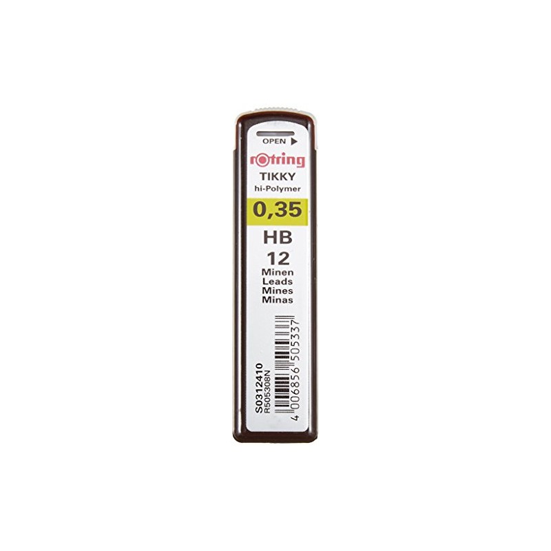 Lot Ring Lead Refills 0.3 (0.35) mm HB for Mechanical