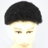HAPPYCC Afro Men's Wig - Natural Black Color Swiss Lace