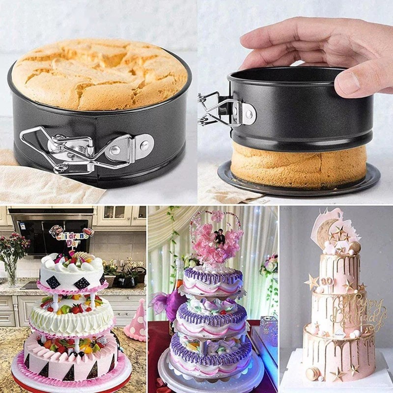 LOVLYLOVLY 6 De Molde Redondo Pasteles Para Tartas, 12/18/20/24/26/28cm