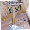 SHINEOFI Bar Stool Floor Protector Ring Durable Rubber Base Protector