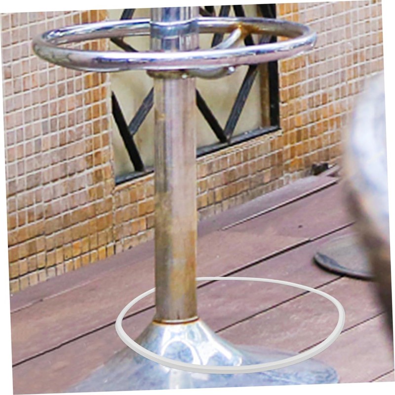 SHINEOFI Bar Stool Floor Protector Ring Durable Rubber Base Protector
