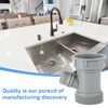 Kitchen Sink Drain Pipe Adapter, Versatile Y-Shaped Flexible Pipe Connector