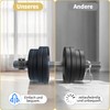 HweeWanX Pack of 4 Dumbbell Clasps, Quick Release, Dumbbell Clasps,