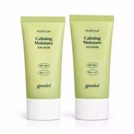 Seller Hub [셀러허브][웰빙창고] 구달 맑은 어성초 진정 수분 선크림 50ml 2개 (S46204942) [Seller Hub][Wellness Warehouse] Goodal Clear Mugwort Calming Moisture Sunscreen 50ml 2pcs (S46204942) [Single]
