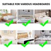 King/Double/Single Size Headboard Slipcover Universal Bed Headboard Covers Dustproof All-inclusive