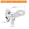 sourcing map Ground Rod Clamps Grounding Clamps Wire Connector for