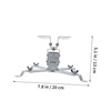 KONTONTY Adjustable Carbon Steel Projector Ceiling Mount Bracket Capacity Easy