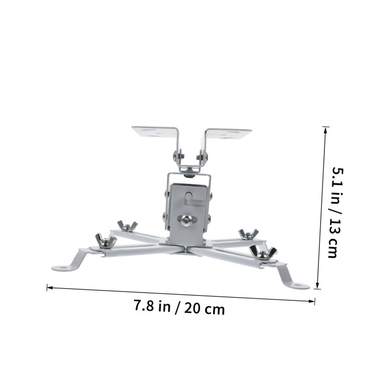 KONTONTY Adjustable Carbon Steel Projector Ceiling Mount Bracket Capacity Easy