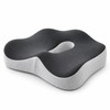 Memory Foam Seat Cushion and Lumbar Support Pillow for Office