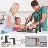 GAGALIFE Kitchen Sink Soap Dispenser Oil Rubbed Bronze, Under Sink