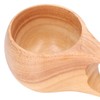 200ml Single Hole Wooden Cup with Hanging Buckle Milk Coffee