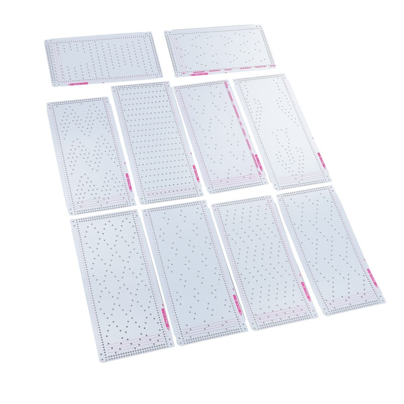 10pcs Knitting Machine Punch Card for Silver Reed Knitting Machine
