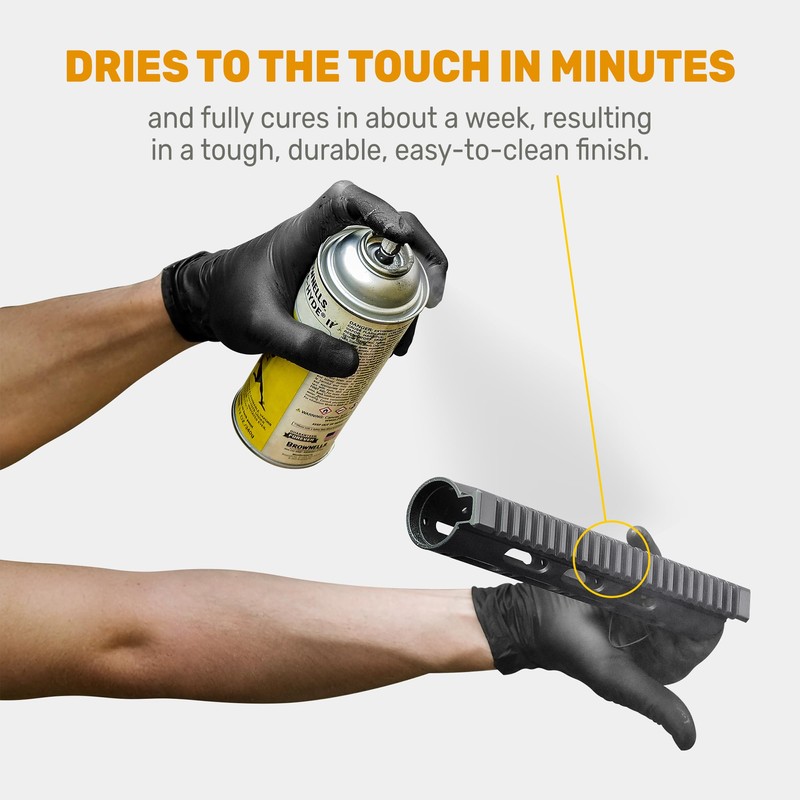 Brownells Aluma-Hyde II Epoxy Based Firearm Finish Spray Coating Protection