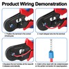 Heschen Crimper Plier, HSC8 6-4A, Mini Self-adjustable Crimping Tools, Use