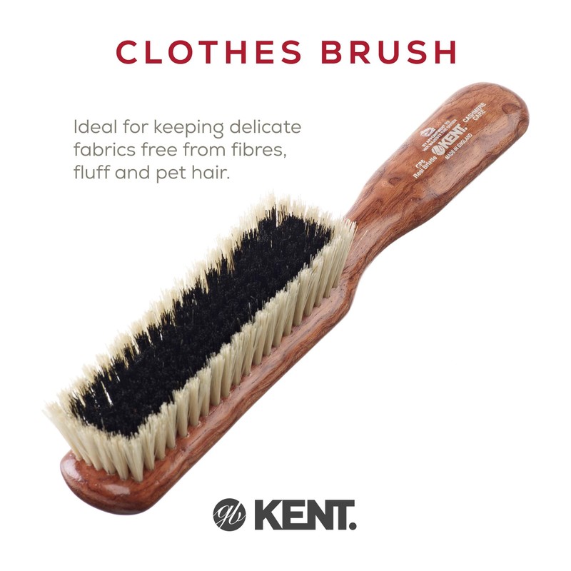 KENT Garment Brush CP6 Cashmere Compatible, Made in the UK