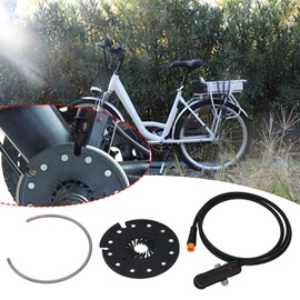 YINETTECH 1pc E-Bike KT-D12L PAS Sensor 12V to 48 V Bike Magnets Pedal Assist Sensor with Waterproof Plug Electric Bike Conversion Kit
