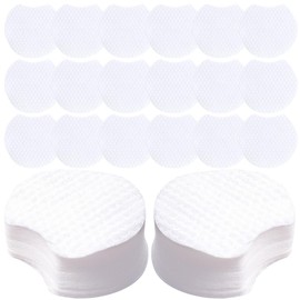 Mobestech 600Pcs Cosmetic Cotton Pads for Face Makeup Pads Soft Facial Makeup Remover Disposable Cotton Pads Half Round Multi-use Makeup Pads Face Makeup Pads Cosmetic Cleaning Pads
