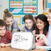 Small Dry Erase White Board - TSJ OFFICE 12" x