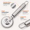 Pastry Rolling Cutter for Pies & Dumplings – Double-Sided Edge
