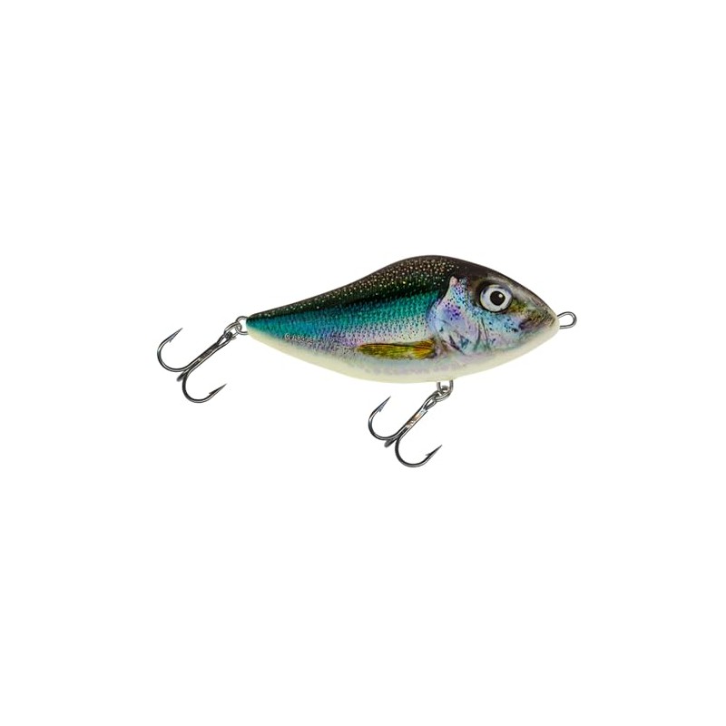 Salmo Slider Sinking 10.0 Holo Smelt Jerkbait Wobbler