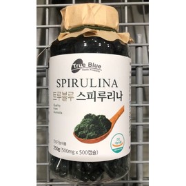 True Blue Spirulina 500mg / 트루블루 스피루리나 500mg X 500캡슐-코스트코