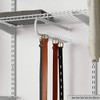 Rubbermaid Configurations Tie & Belt Organizer, White, Accessory Organization System