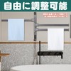 PURAIMA towel rack, towel hanger can rotate 180 degrees freely,