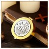Weysat Pyx for Communion Host Catholic Polished Gold Brass Latin