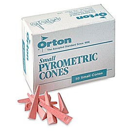 Pyrometric Cones For Monitoring Ceramic Kiln Firings-Cone 019 (1 Pkg/50)