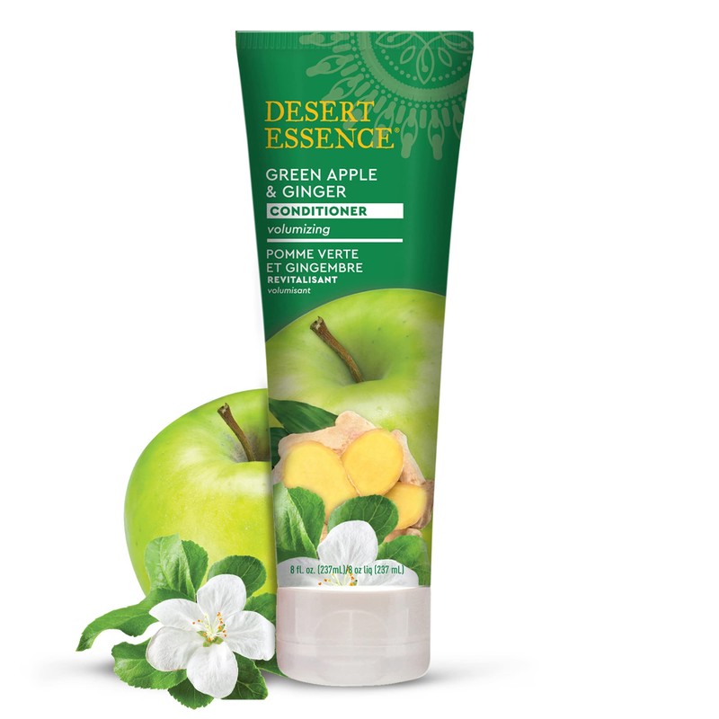 Desert Essence, Thickening Conditioner, Green Apple and Ginger, Vegan, 8