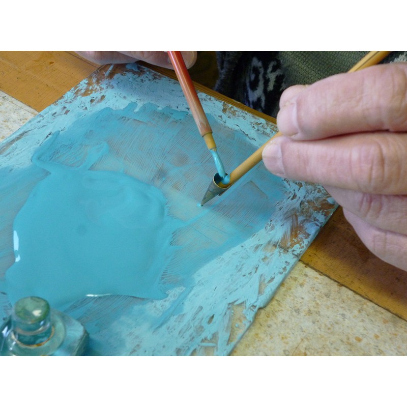 九谷焼【小玉風鎮】青粒+金花詰（傑作）