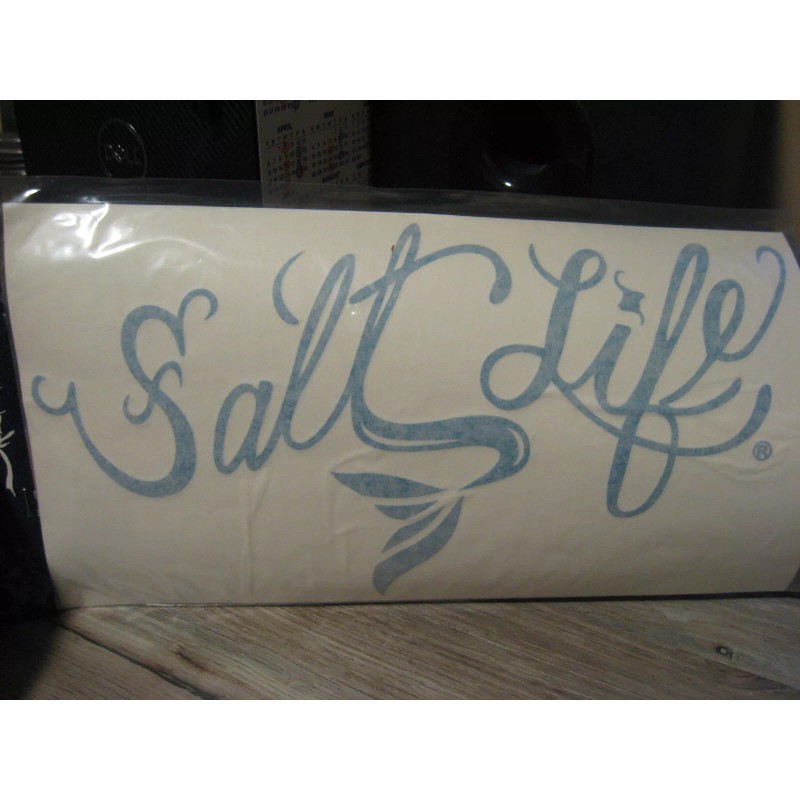 Salt Life Decal - 12" Medium Surface Mount Sticker -