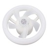 Ceiling Fan Light 360 Degree Rotatable Dimmable E27 Adjustable LED