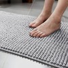 flintronic Non-Slip Bath Mat,50 x 80 cm Chenille Bath Mat,