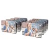 Prelady Set of 8 Magnetic Picture Frames, Mini Picture Frames,