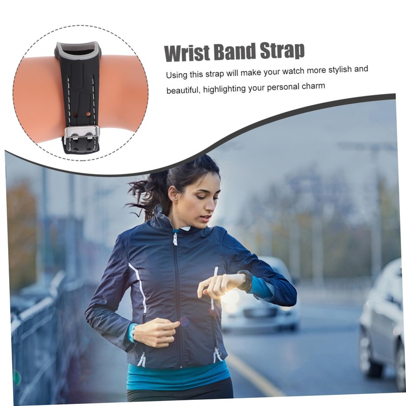 CAXUSD 1pc Comfortable Replacement Wristband Strap for Color Design Unique