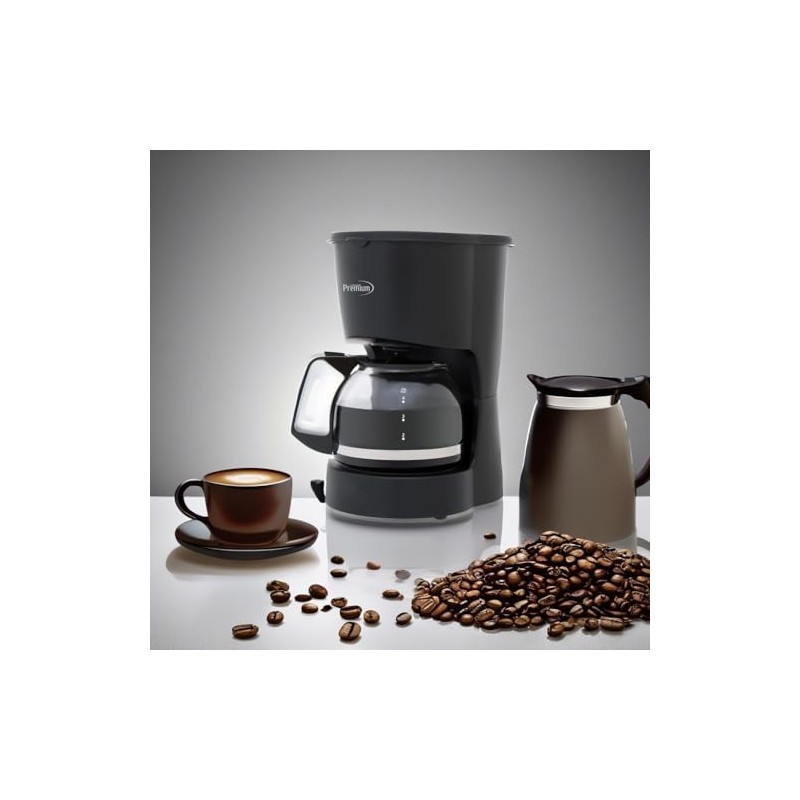 Premium Levella 4-Cup Coffee Maker, Black (PCM5422B)