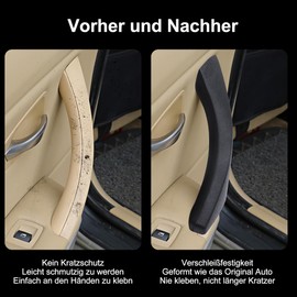 HISports Car Interior Door Handle Replacement Door Handle Left Compatible with 3 Series E90/E91 323 325 330 335 (2006-2012), Left Door Handle, Door Handles, Interior Doors, Handle and Handle Trim