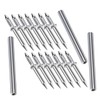 VILLFUL Aesthetics 300pcs Double- Seamless Nails for Skirting Wall Trim