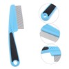 LALAFINA 3pcs Hair Comb Fine Dandruff Remover for Smooth Even