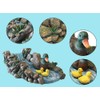 Mallard Duck Statue Splash Block Gutter Downspout Extensions Garden Decor,