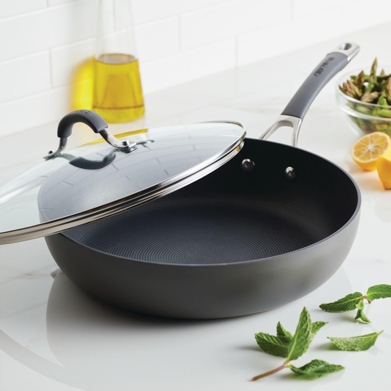 Circulon Radiance Deep Hard Anodized Nonstick Frying Pan /Skillet with