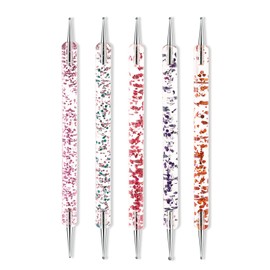 Virellay 5x Nagel Dotting Stift Set, Stifte Nagellack Dotting Werkzeug doppelseitiger