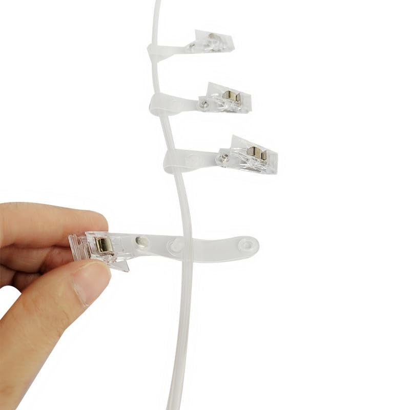 20PCS Oxygen Tube Clips，Oxygen Cannula Holder, Oxygen Tubing Ear Protector, Anti-winding