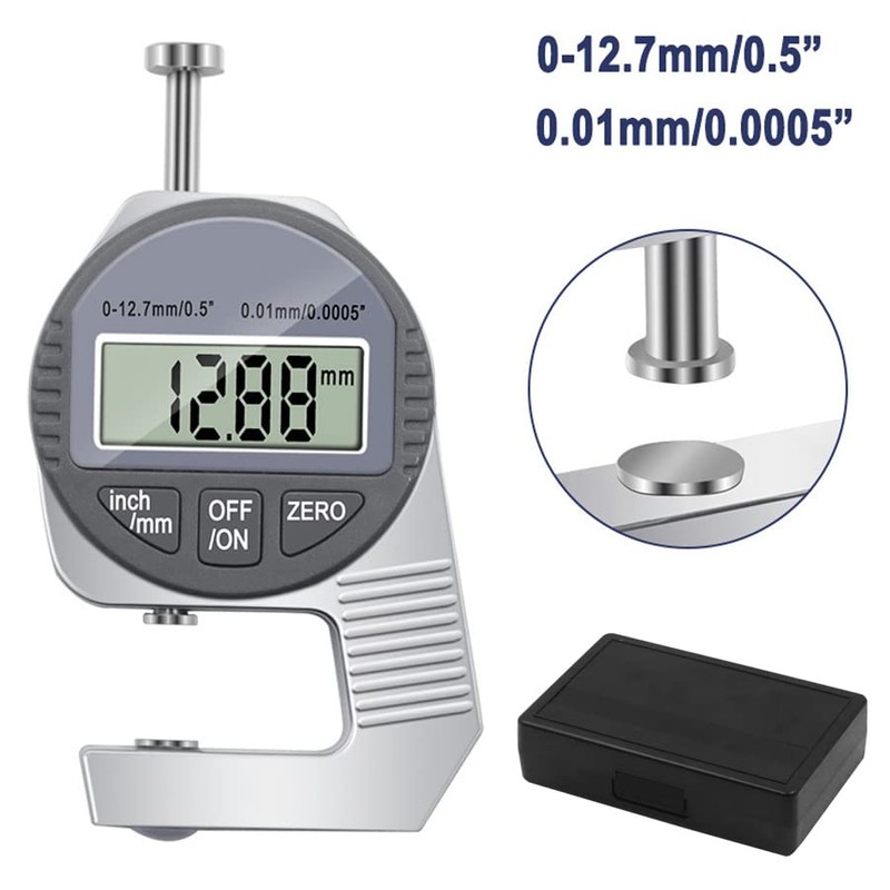 Smgda Digital Thickness Meter Measuring Tool, Electronic Thickness Meter, Measuring